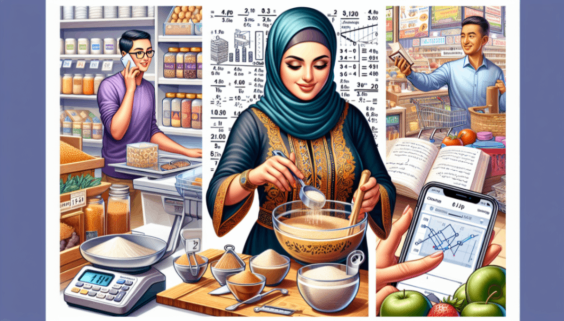 Math in daily life illustrations