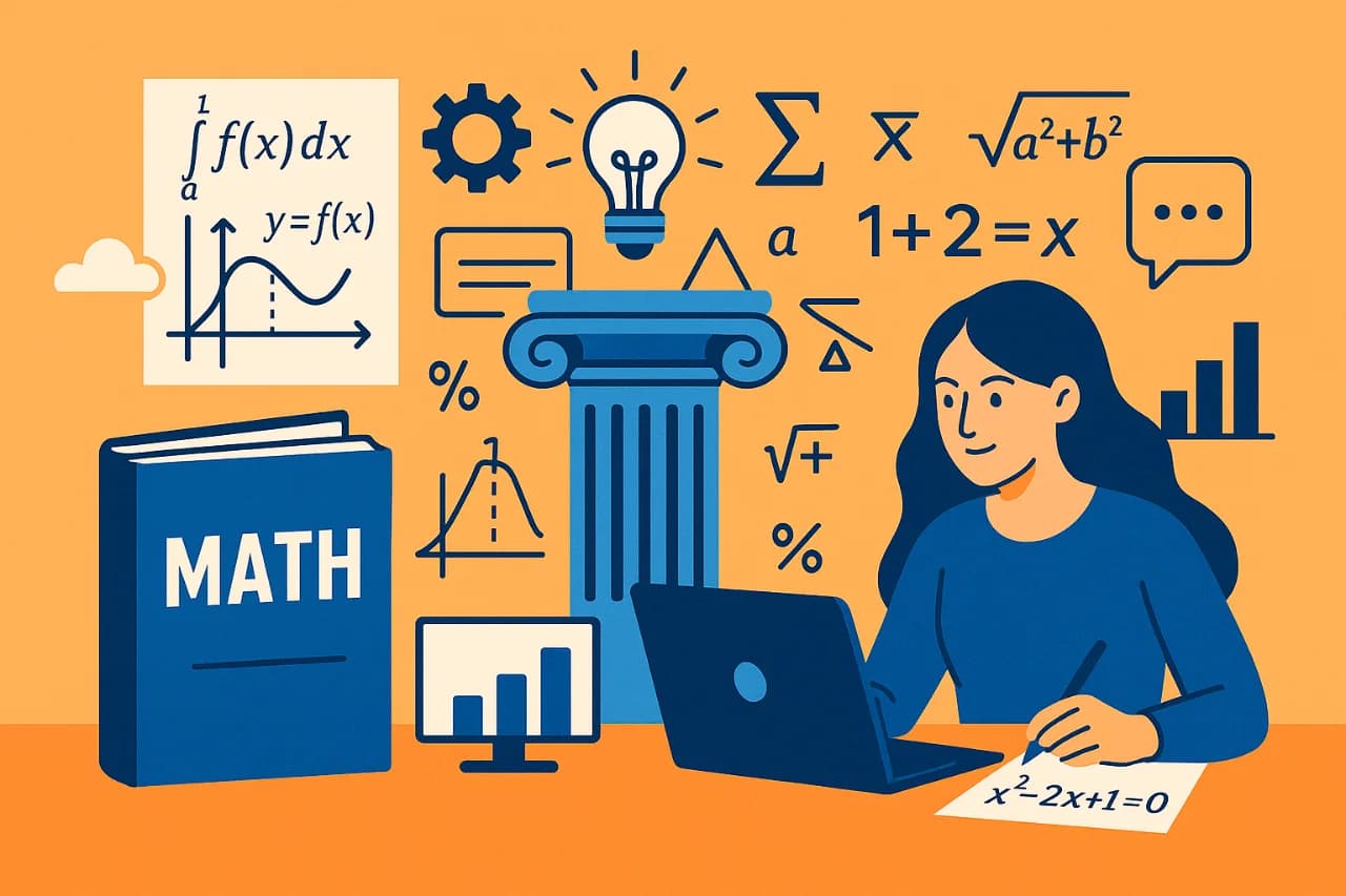 Illustration of mathcolumn
